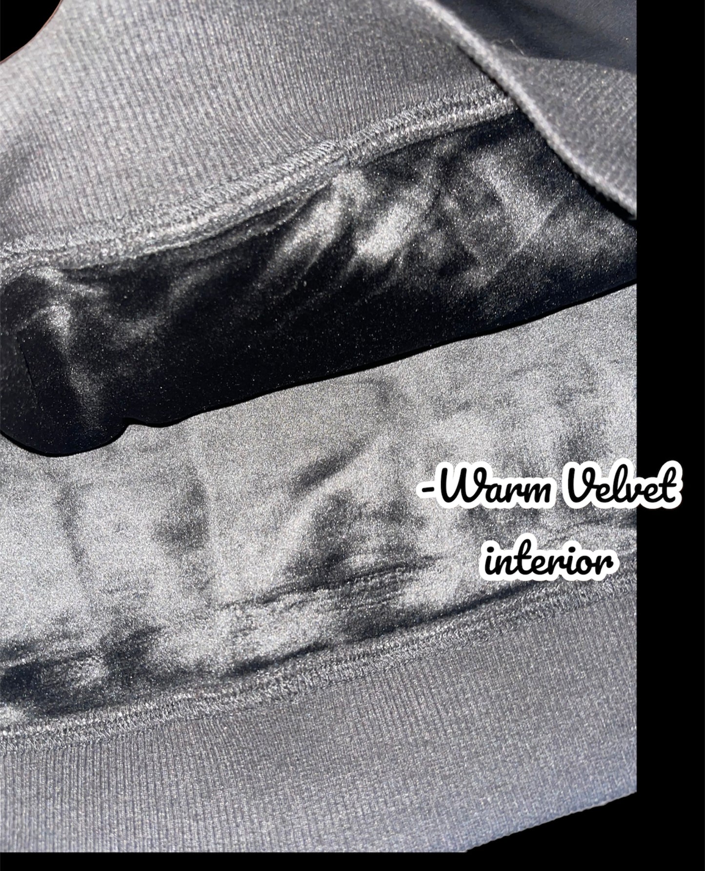 “Black Satin” Hoodie