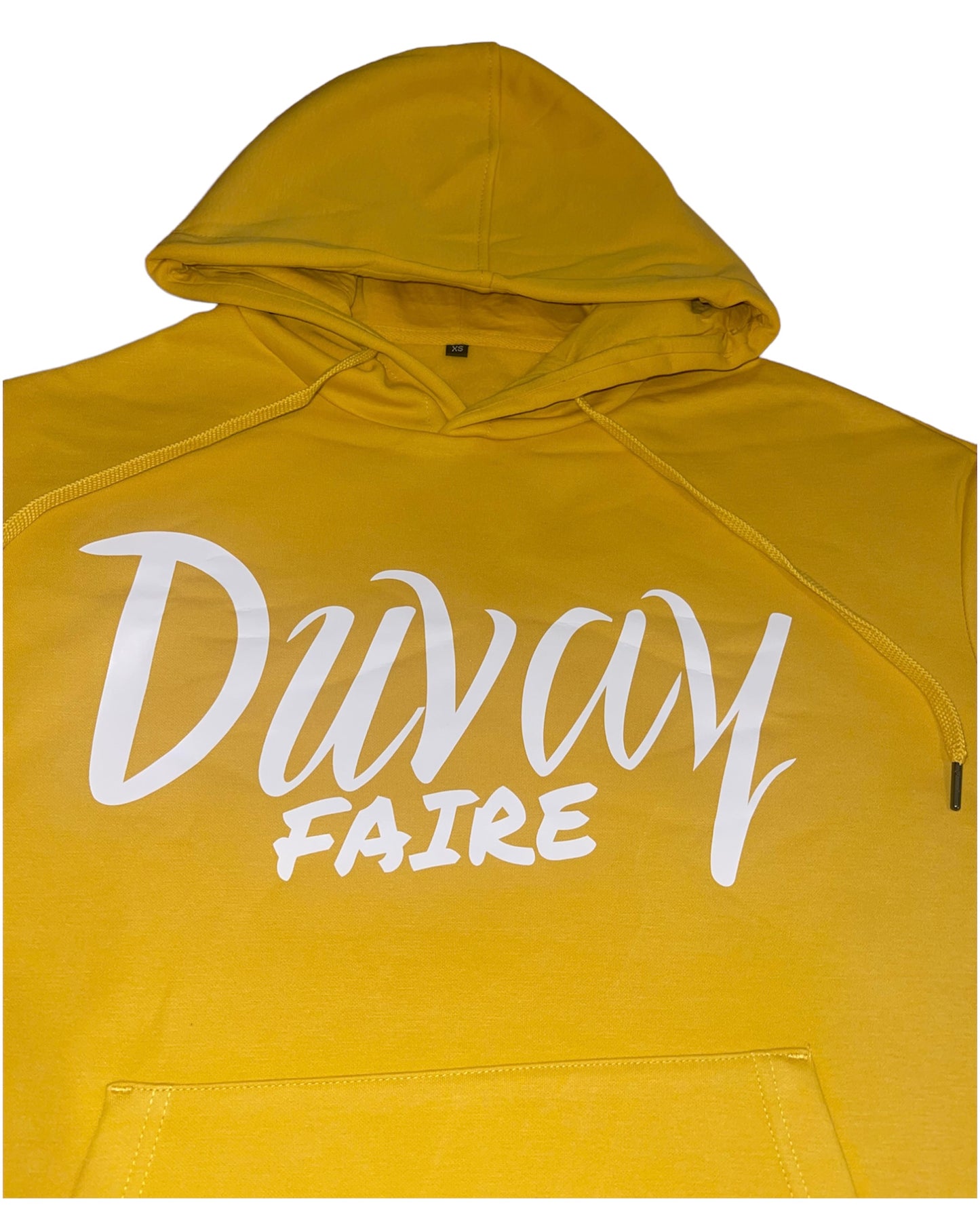 Yellow "Holiday Romance" Hoodie