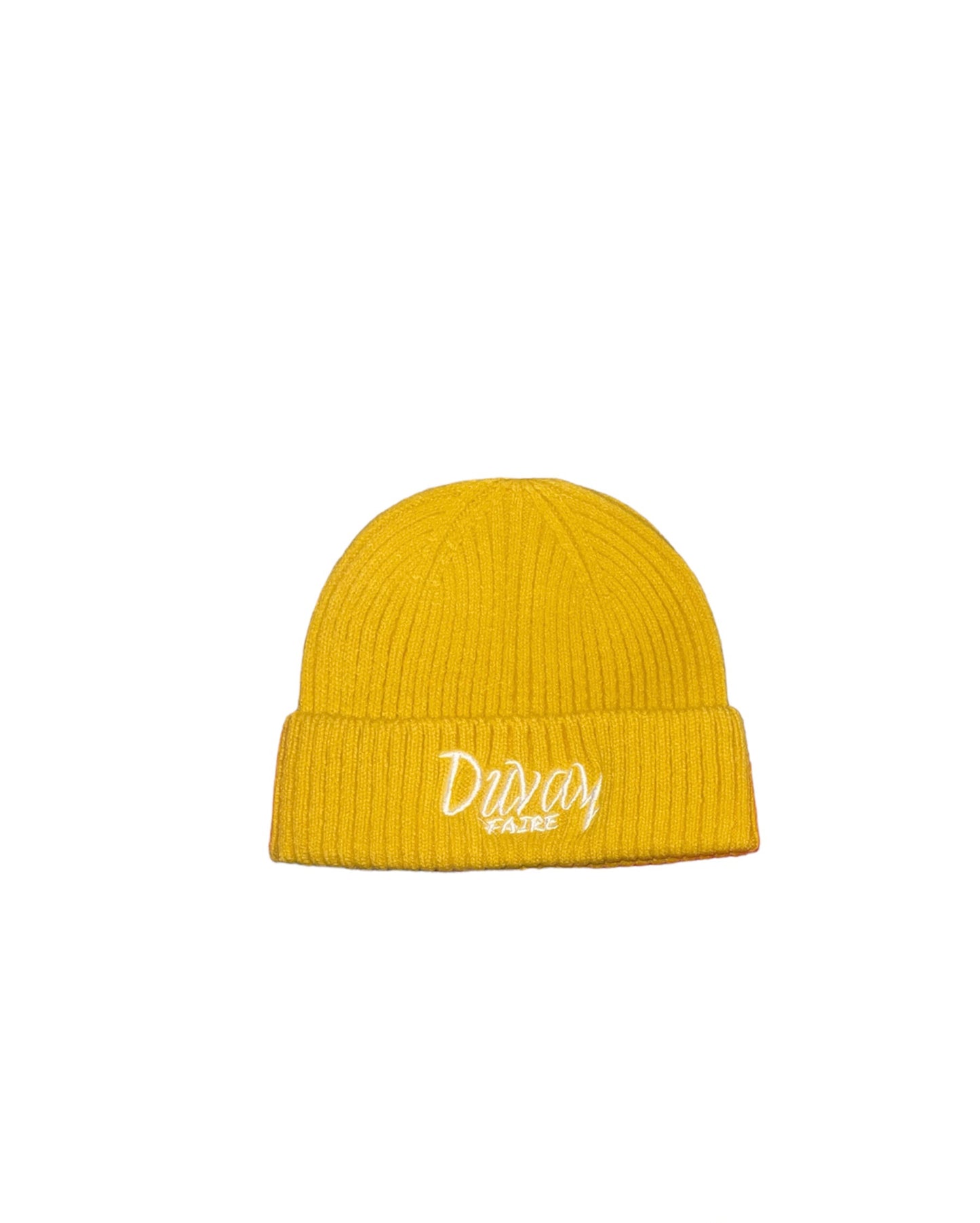 Yellow "Holiday Romance" Beanie