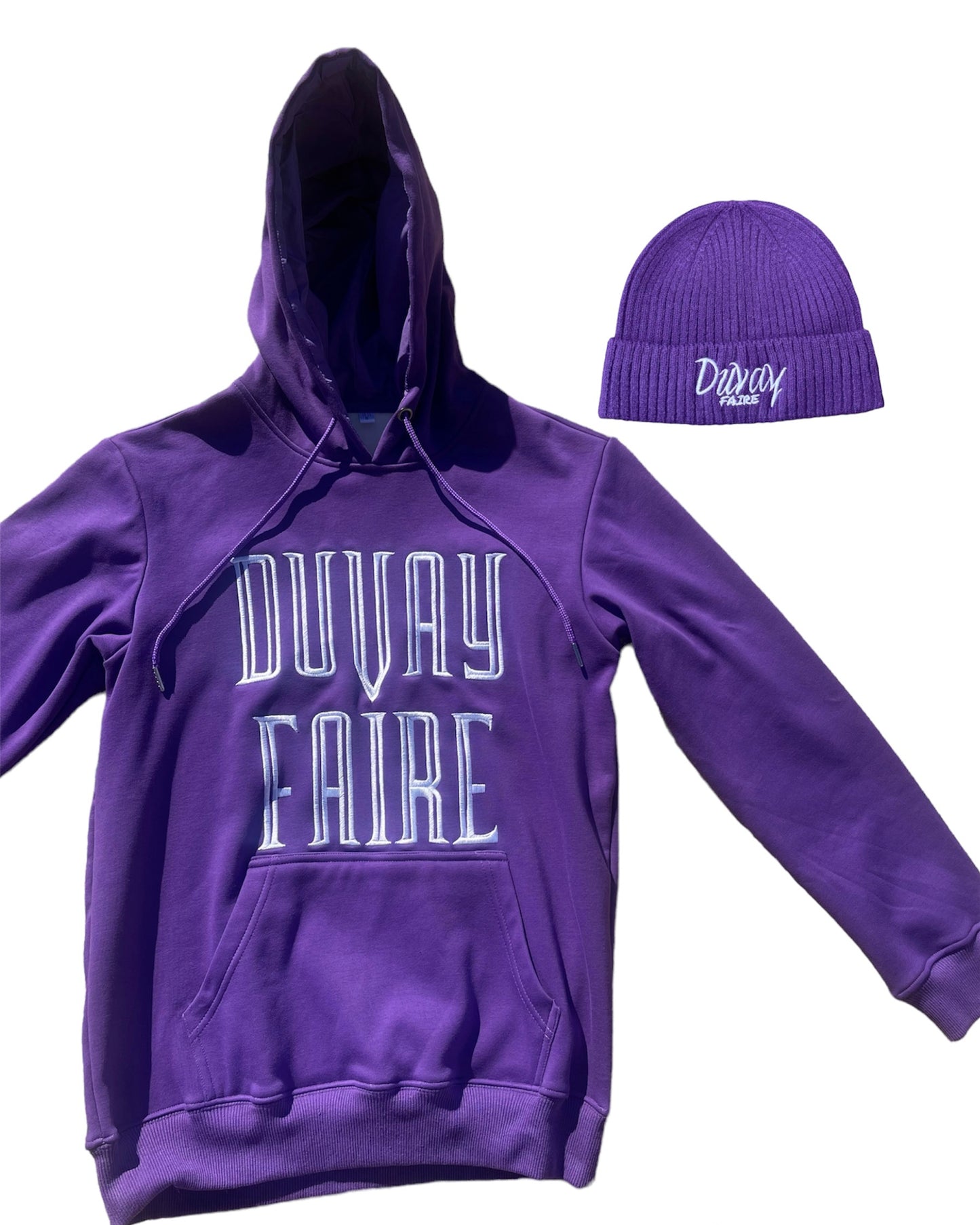 Purple "Holiday Romance" Beanie