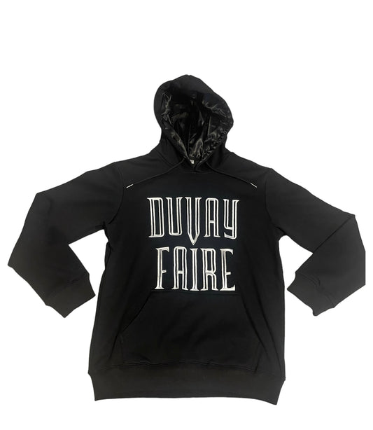 “Black Satin” Hoodie