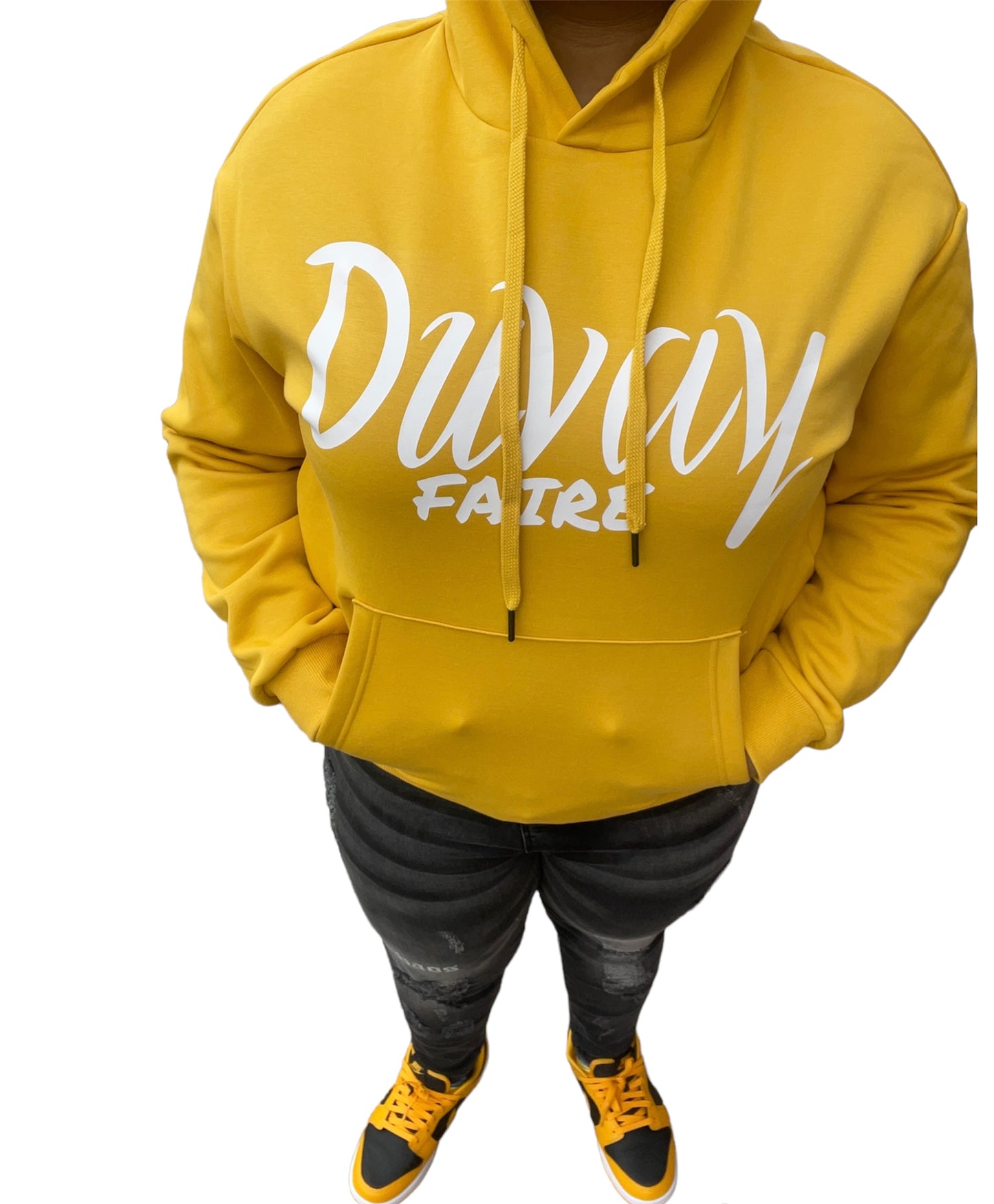 Yellow "Holiday Romance" Hoodie