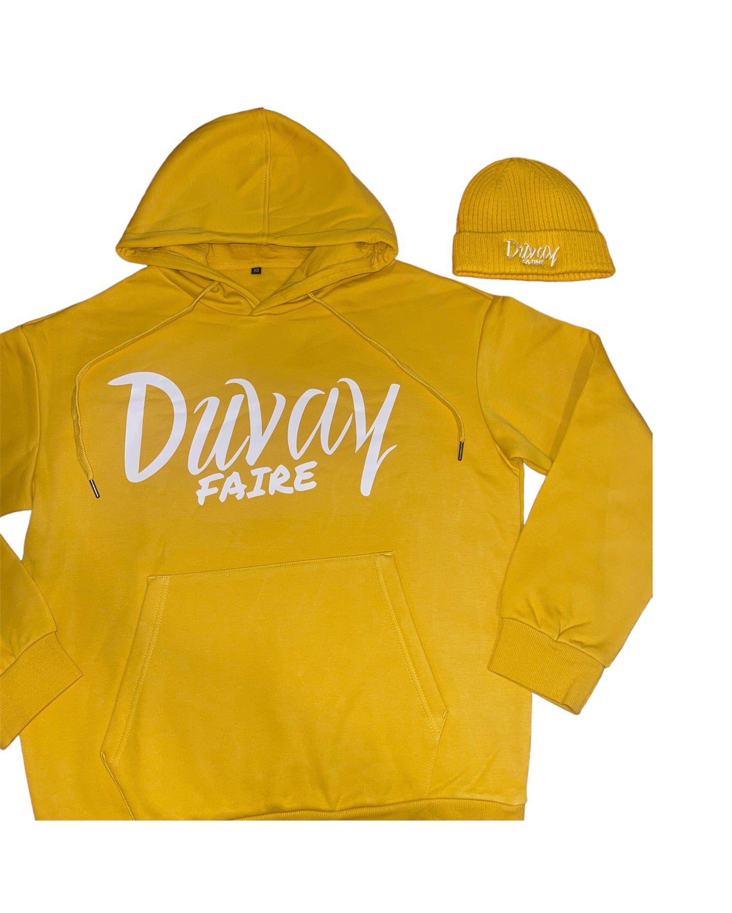 Yellow "Holiday Romance" Hoodie