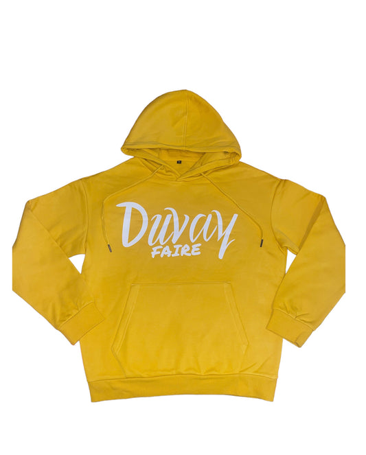 Yellow "Holiday Romance" Hoodie
